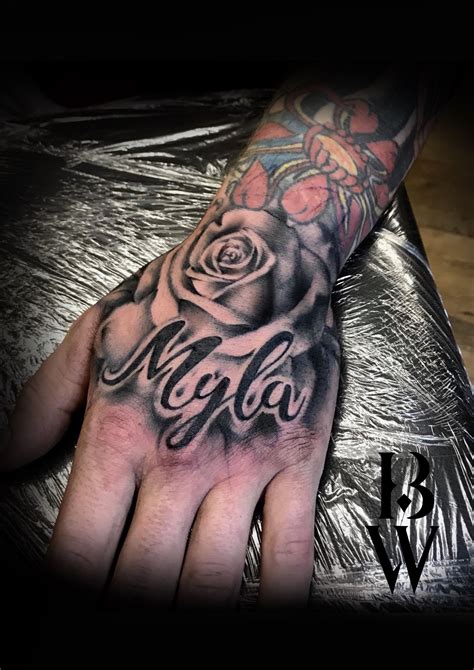 tattoo name in hand|name tattoo designs for male.